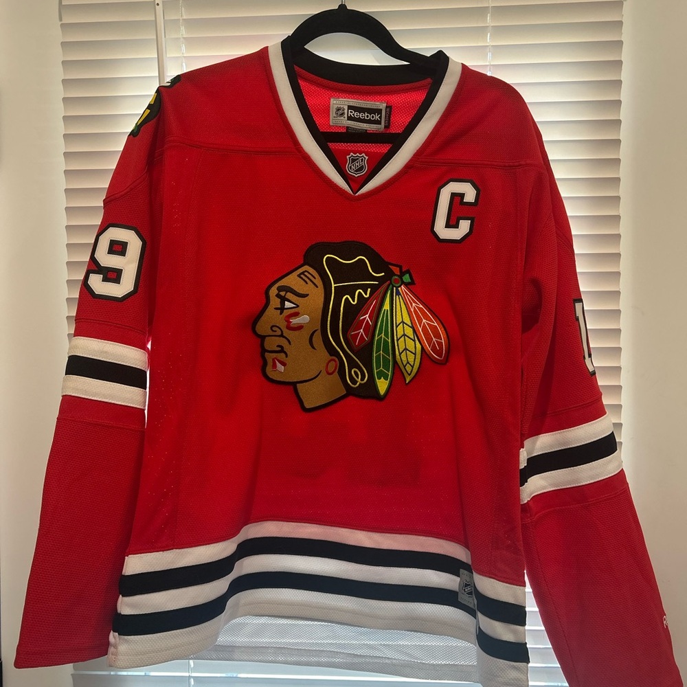 Reebok Red and Black Crewneck